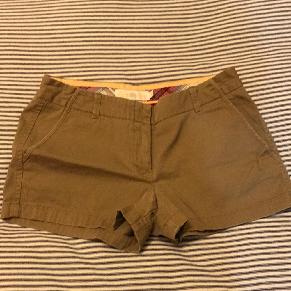 J.Crew twill shorts